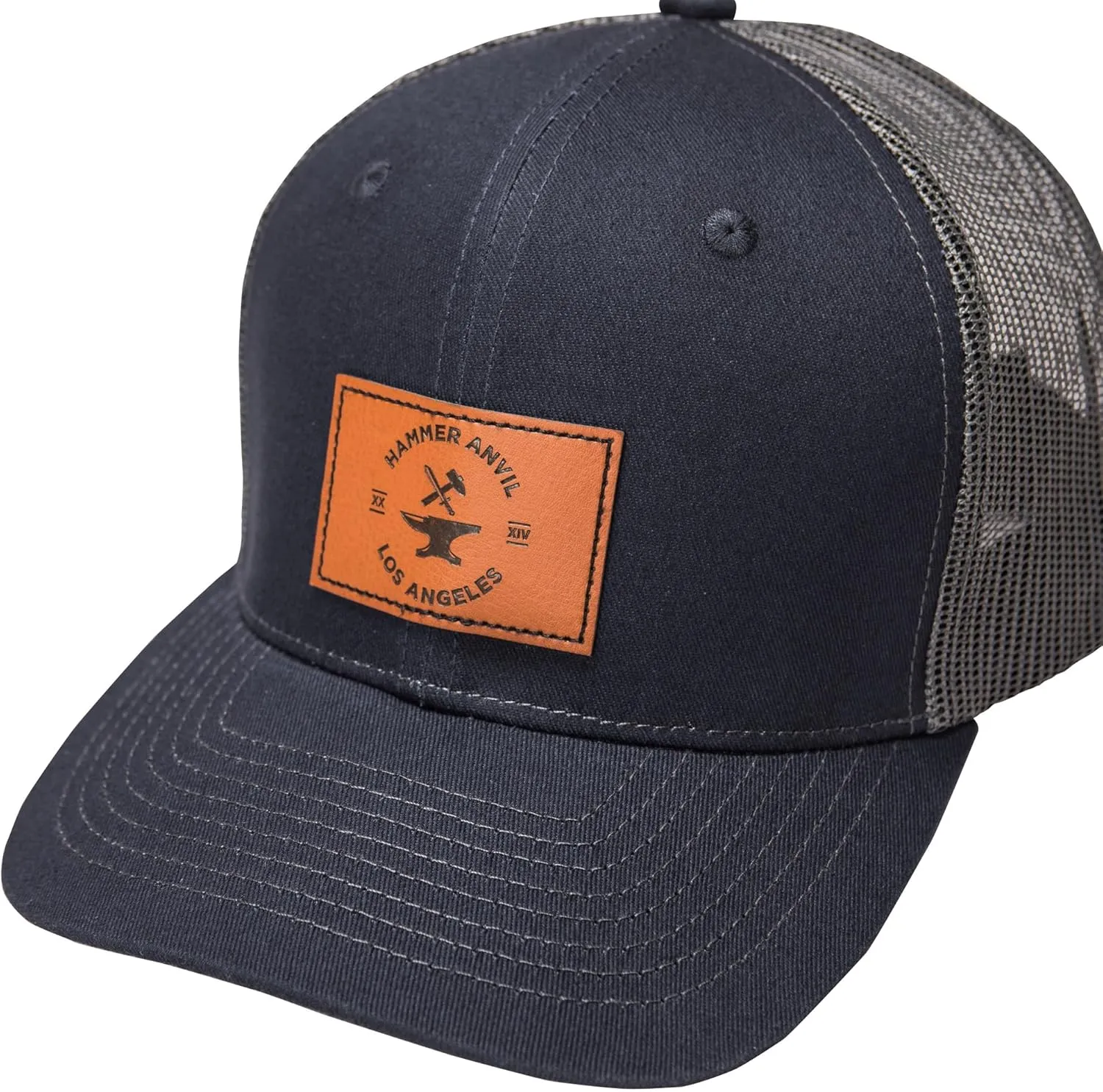 Mens Trucker Hat Snapback Mesh Back Cap Adjustable Casual Baseball Cap