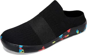 Men's Wide Toe Barefoot Walking Shoes Breathable Comfortable Minimalist Athletic Training Running Outdoor Casual Shoes Lightweight Anti-Slip Zero Drop Sole