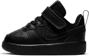 Nike Court Borough Low 2 (TDV) Toddler Bq5453-001 Size 7 Black/Black/Black