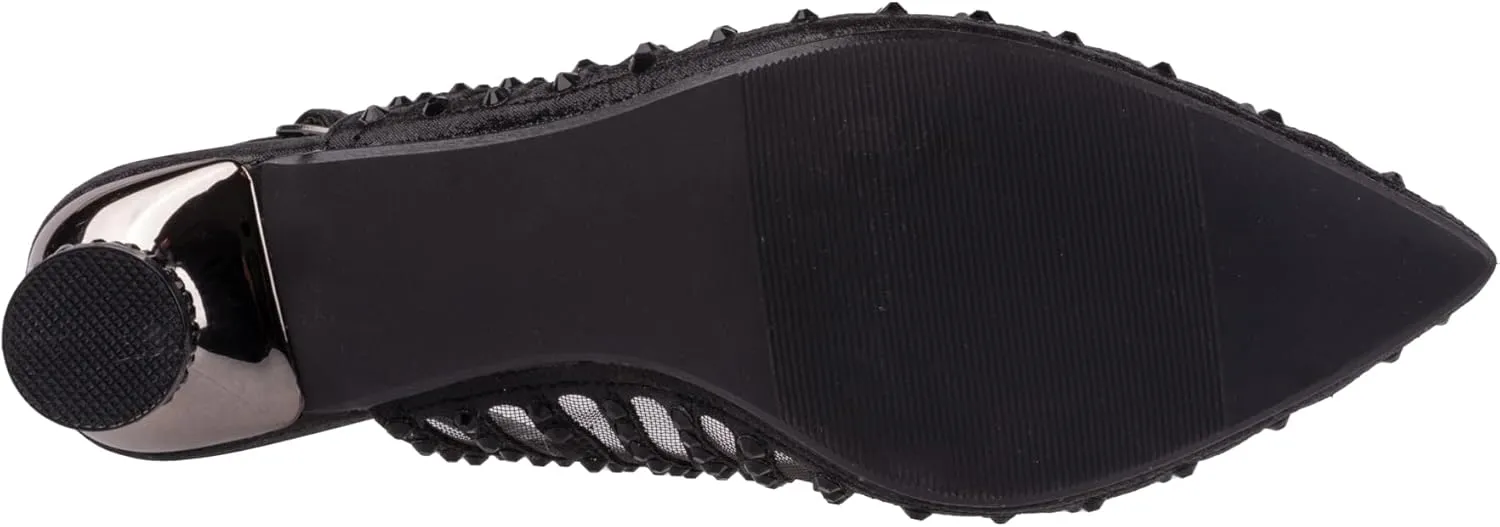 Ninety Union Lady Couture Rosita Mesh Rhinestone Heel Slingback