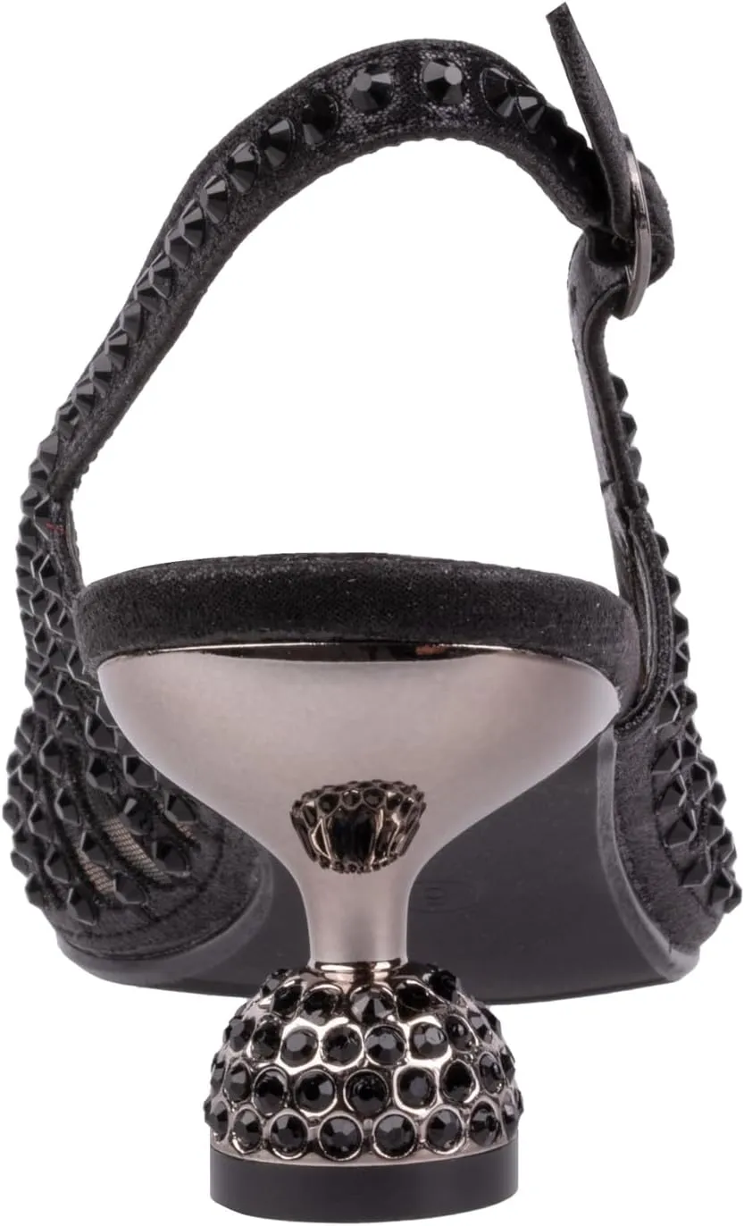 Ninety Union Lady Couture Rosita Mesh Rhinestone Heel Slingback