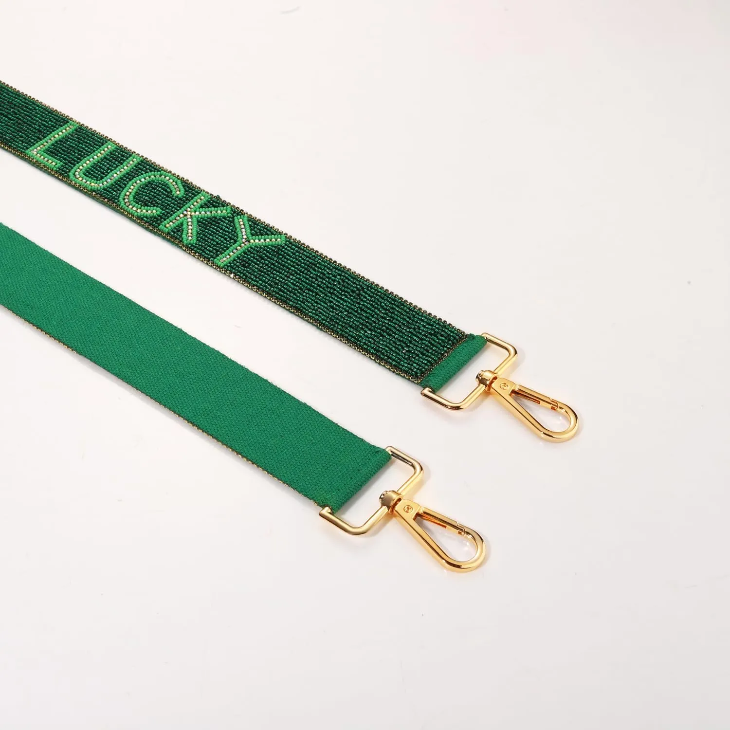 NLCAC Beaded Purse Strap Replacement Crossbody Bag Strap Mardi Gras Valentines Day Holiday Crossbody Strap for Bags