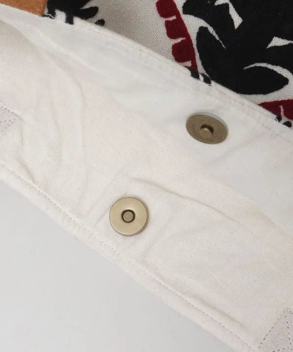 Nomadic Pattern Embroidery Tote Bag