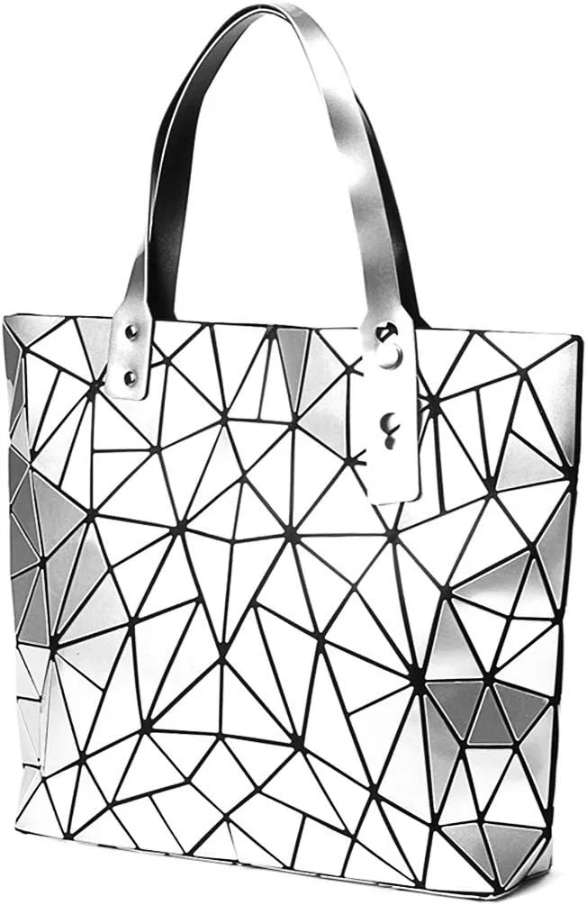 Orita Women Holographic Laser Envelope Clutch Handbag Shoulder Bag Tote