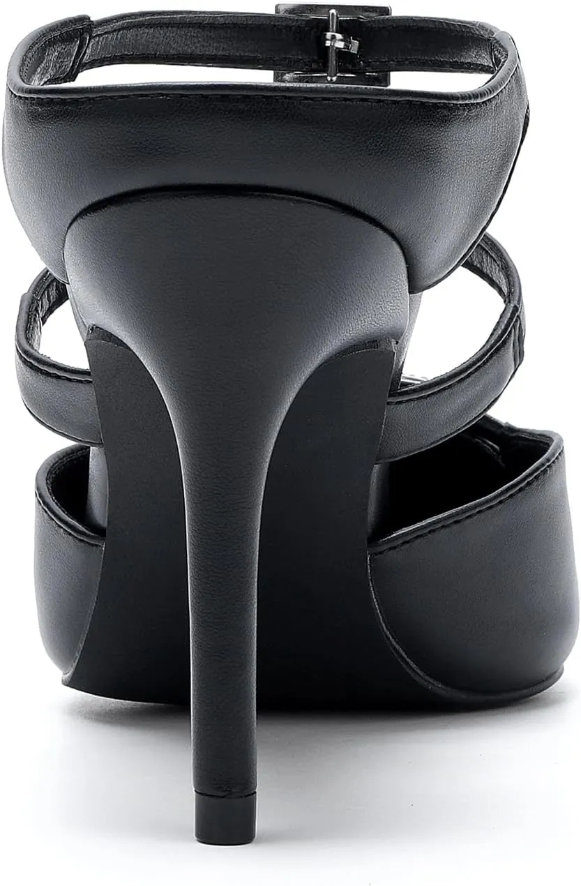 Pointed Toe Heels for Women, Closed Toe Stiletto Pumps Shoes