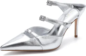 Pointed Toe Heels for Women, Closed Toe Stiletto Pumps Shoes