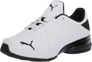 PUMA Viz Runner Wide White Black 7 EE - Wide