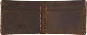 Raw Collection Dollar Unlined Very Slim Leather Wallet RW49 (Tan)