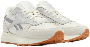 Reebok Womens Classic Leather Sp Sneaker, Chalk/Pugry2/Msilve, 6