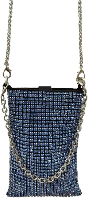 Rhinestone Bags Shiny Rhinestone Evening Chain Clutch Party Bag Women Handbag And Purse Shoulder Mini