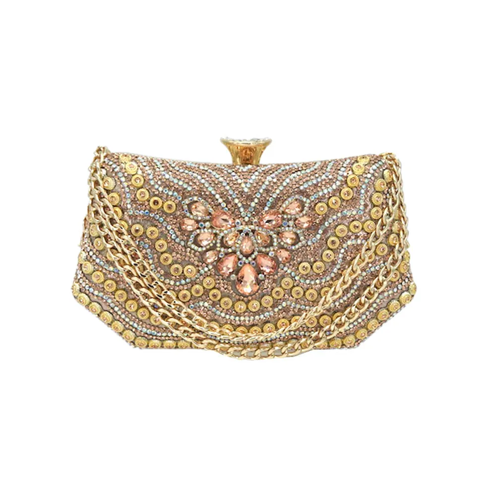 Rhinestone Clutch Bag
