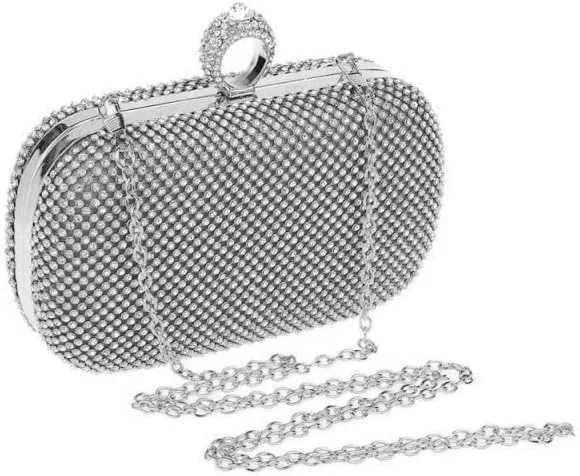 Rhinestone Evening Clutch