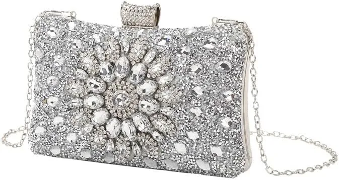 Rhinestones Evening Bag Women's Evening Dresses Clutch Purses
