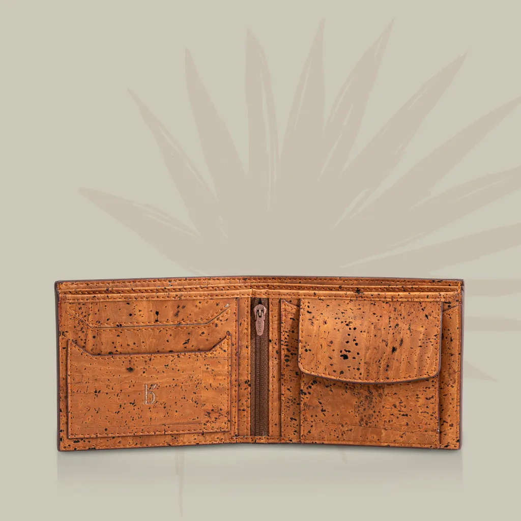 Saarth Bi-Fold Men's Cork Wallet