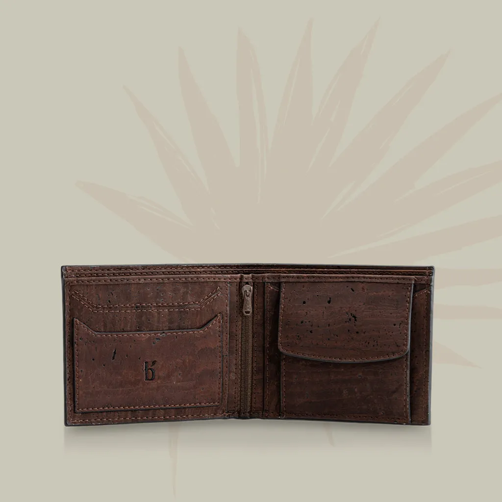 Saarth Bi-Fold Men's Cork Wallet
