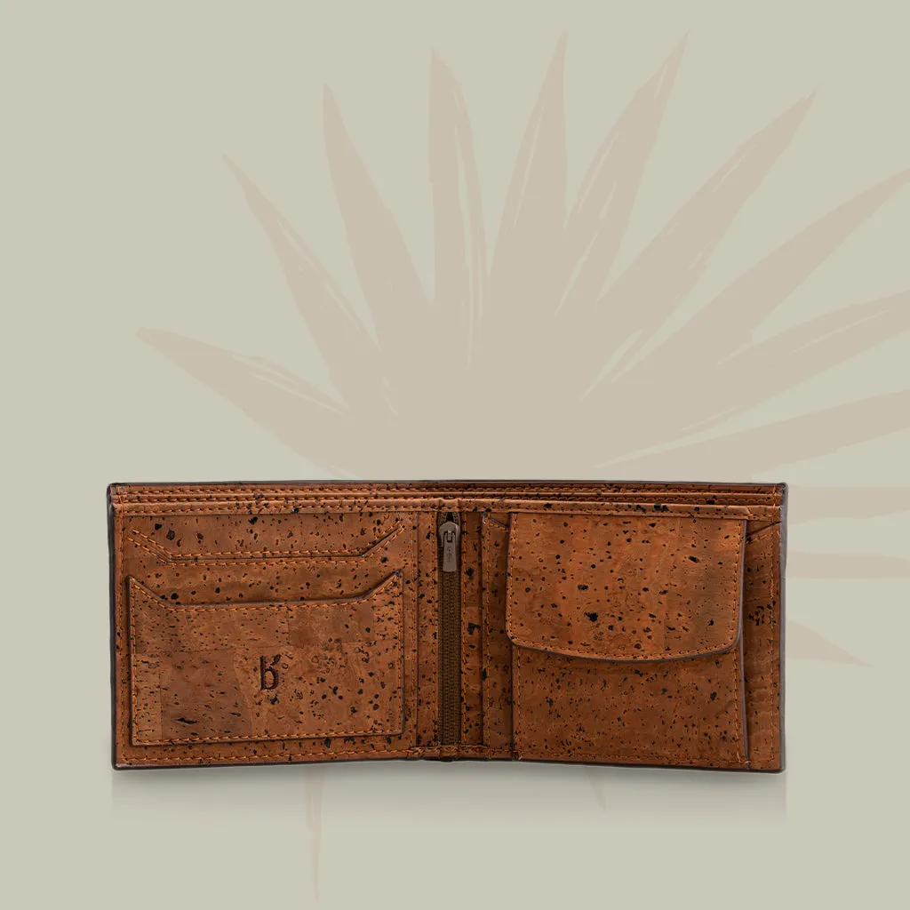 Saarth Bi-Fold Men's Cork Wallet