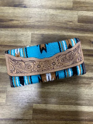 Saddle Blanket Trifold Wallet