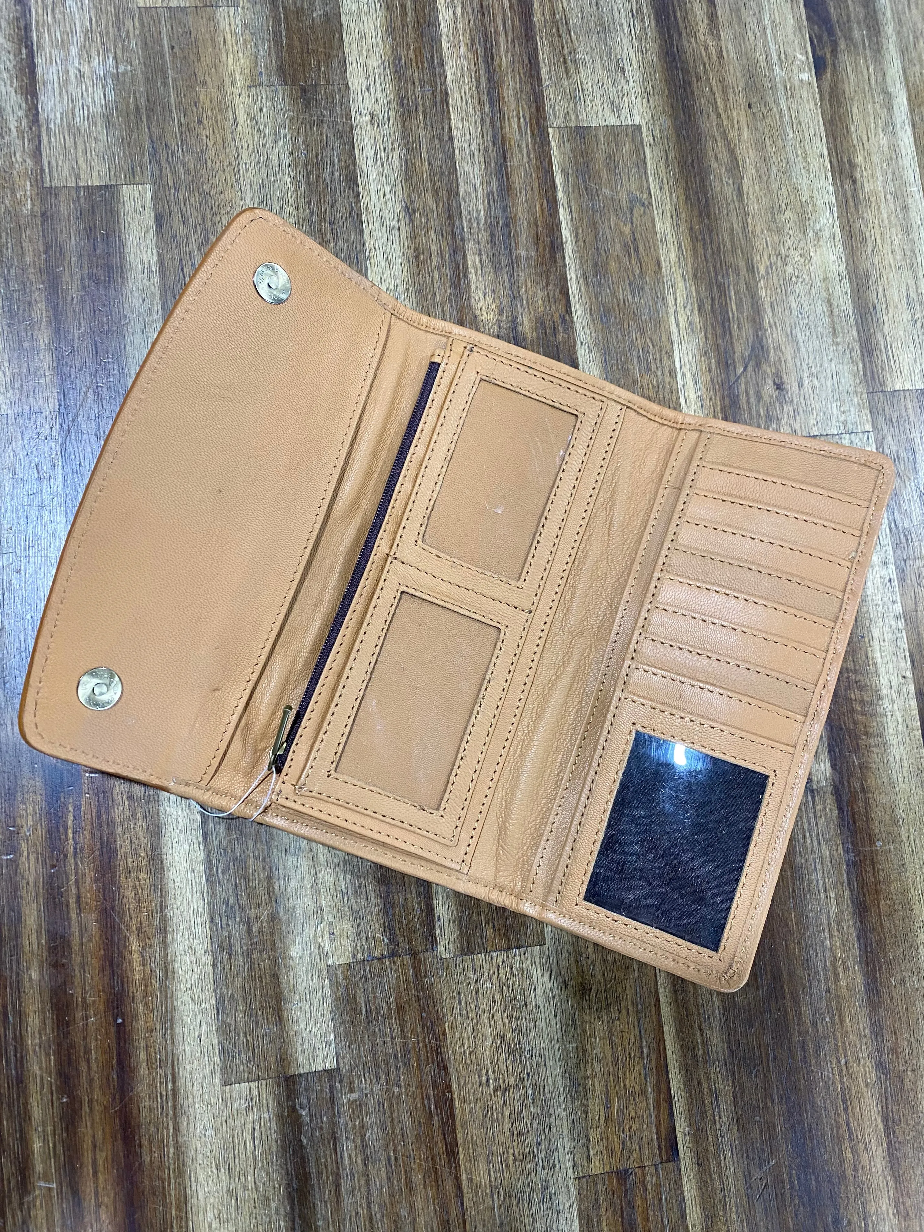 Saddle Blanket Trifold Wallet