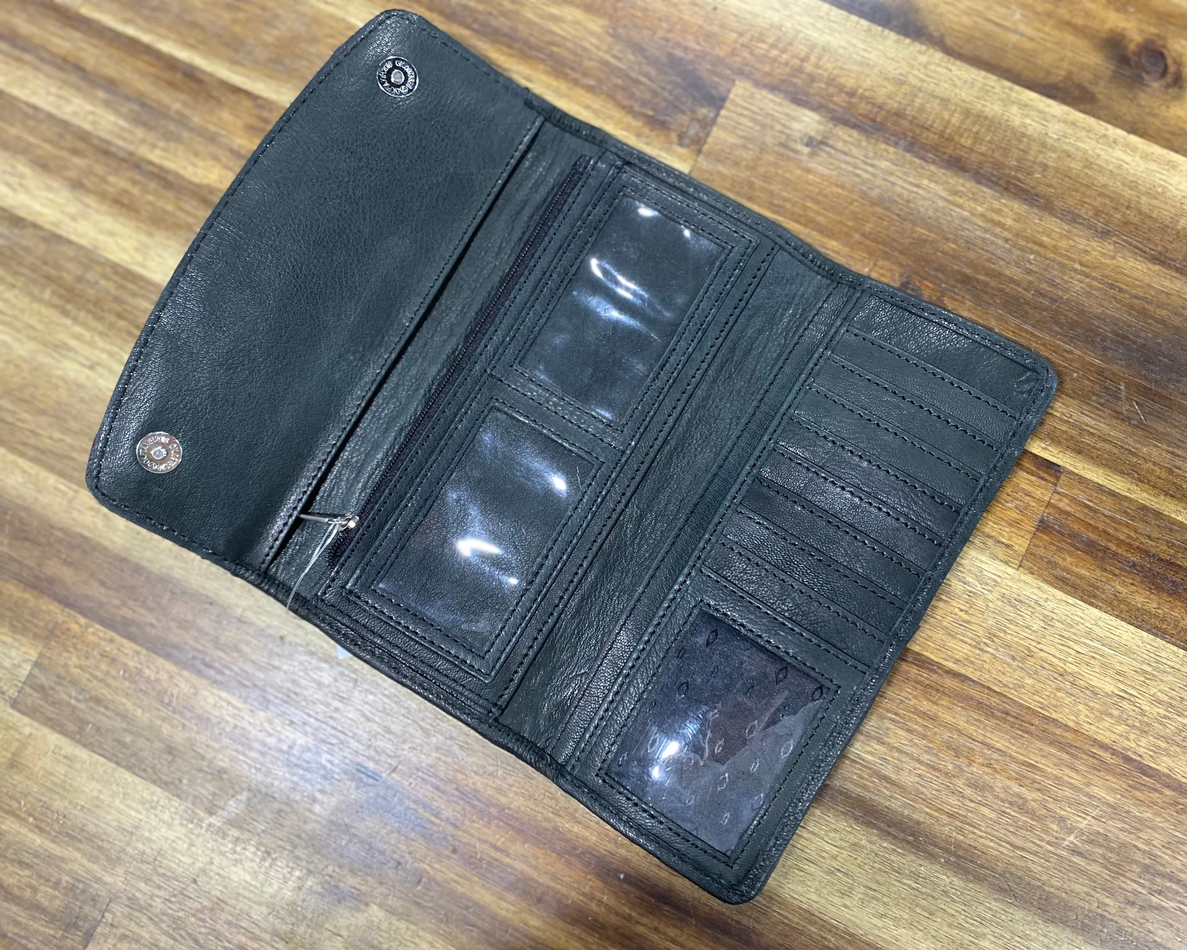 Saddle Blanket Trifold Wallet