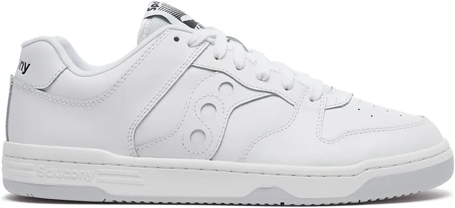 Saucony Unisex Hawk Sneaker, White, 9.5 US Men