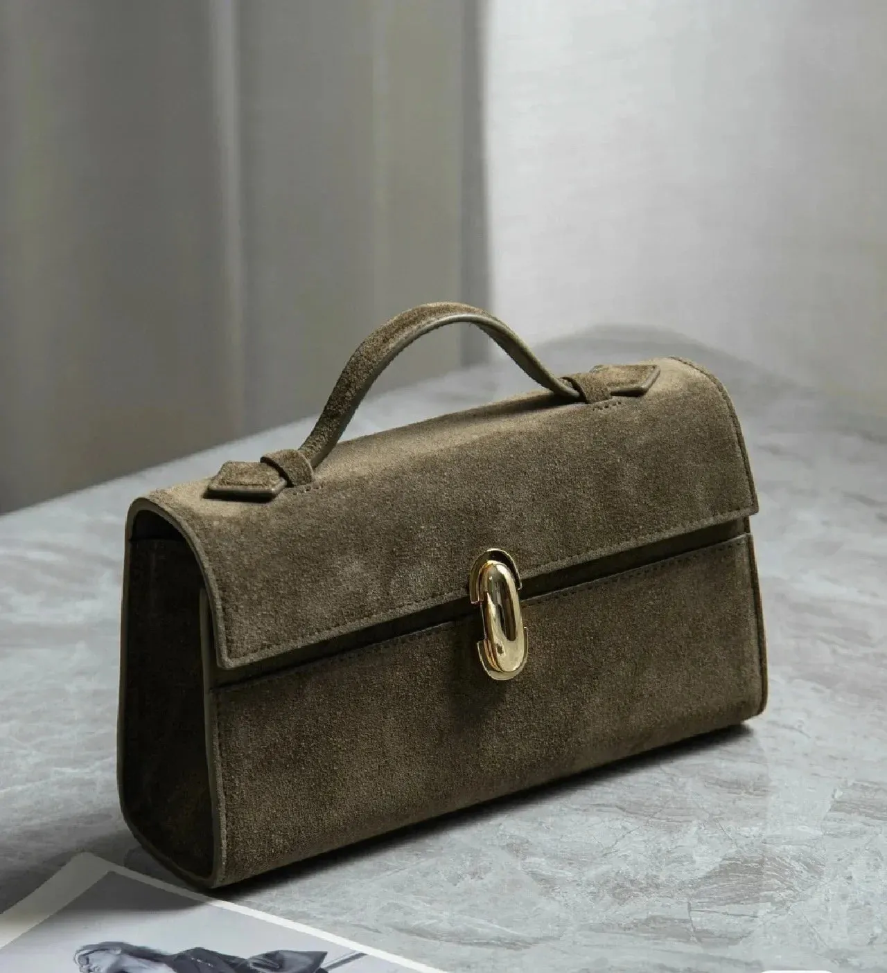 SAVETTE Genuine Leather Handbag