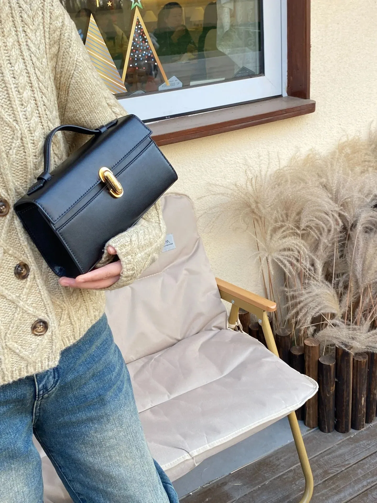 SAVETTE Genuine Leather Handbag