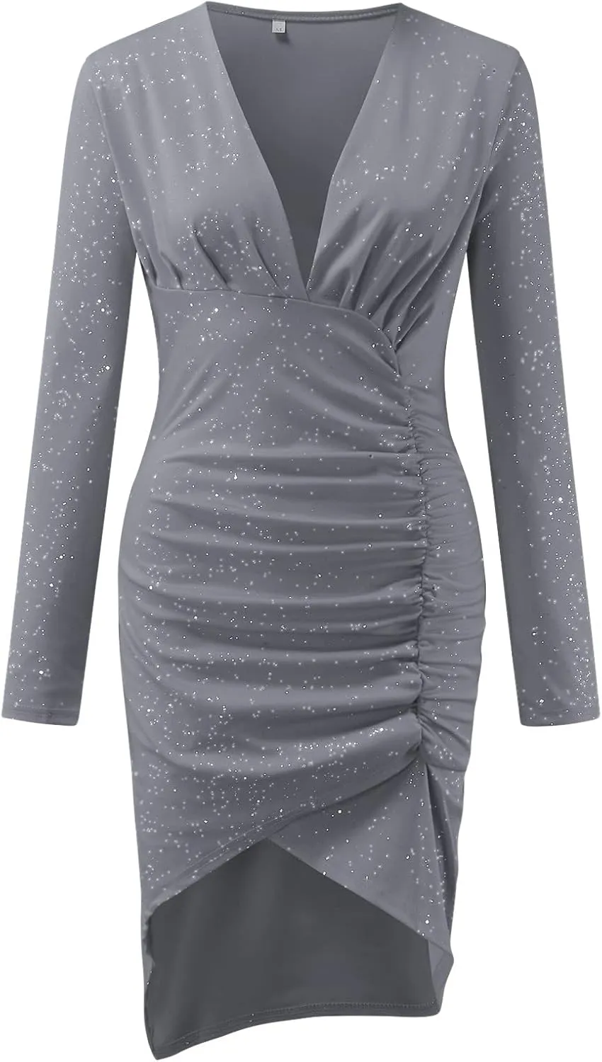 Sequin Dress for Women Christmas Party Dress for Women Sparkly Sparkly Wedding Guest Dress Sequin Midi Dress