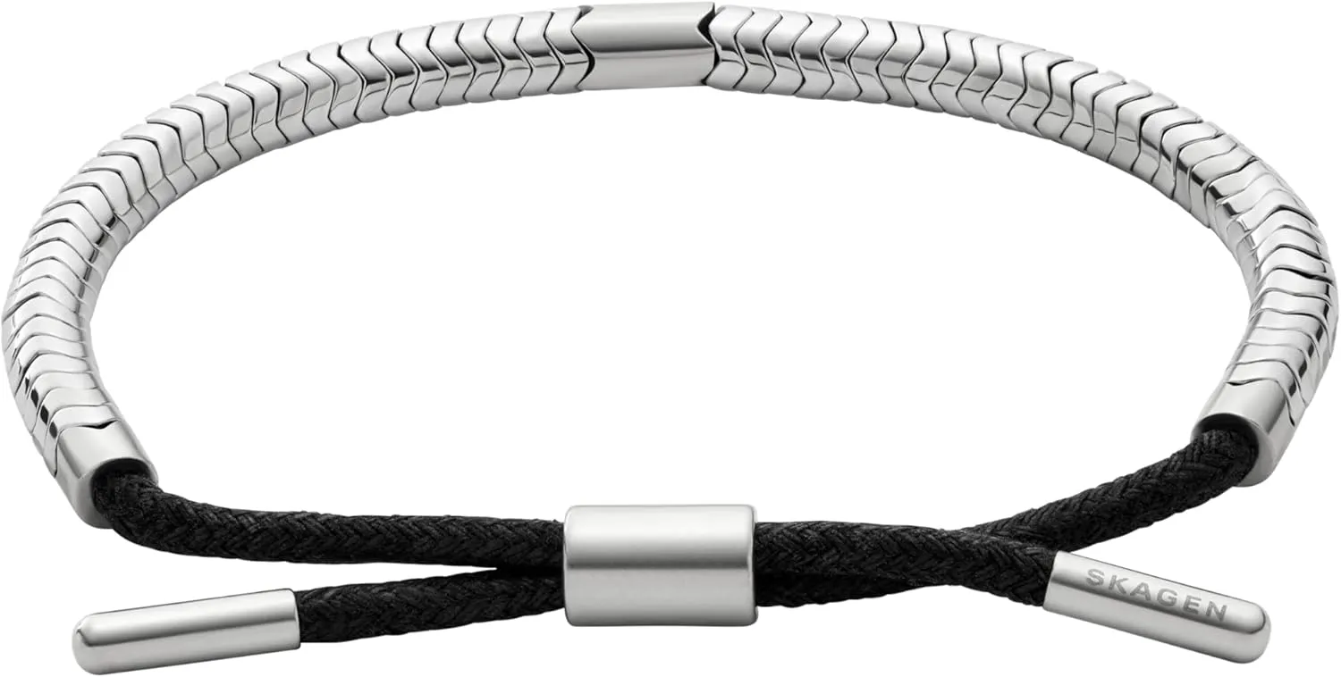Skagen Men's Fabric, Leather, Beaded or Chain Bracelet
