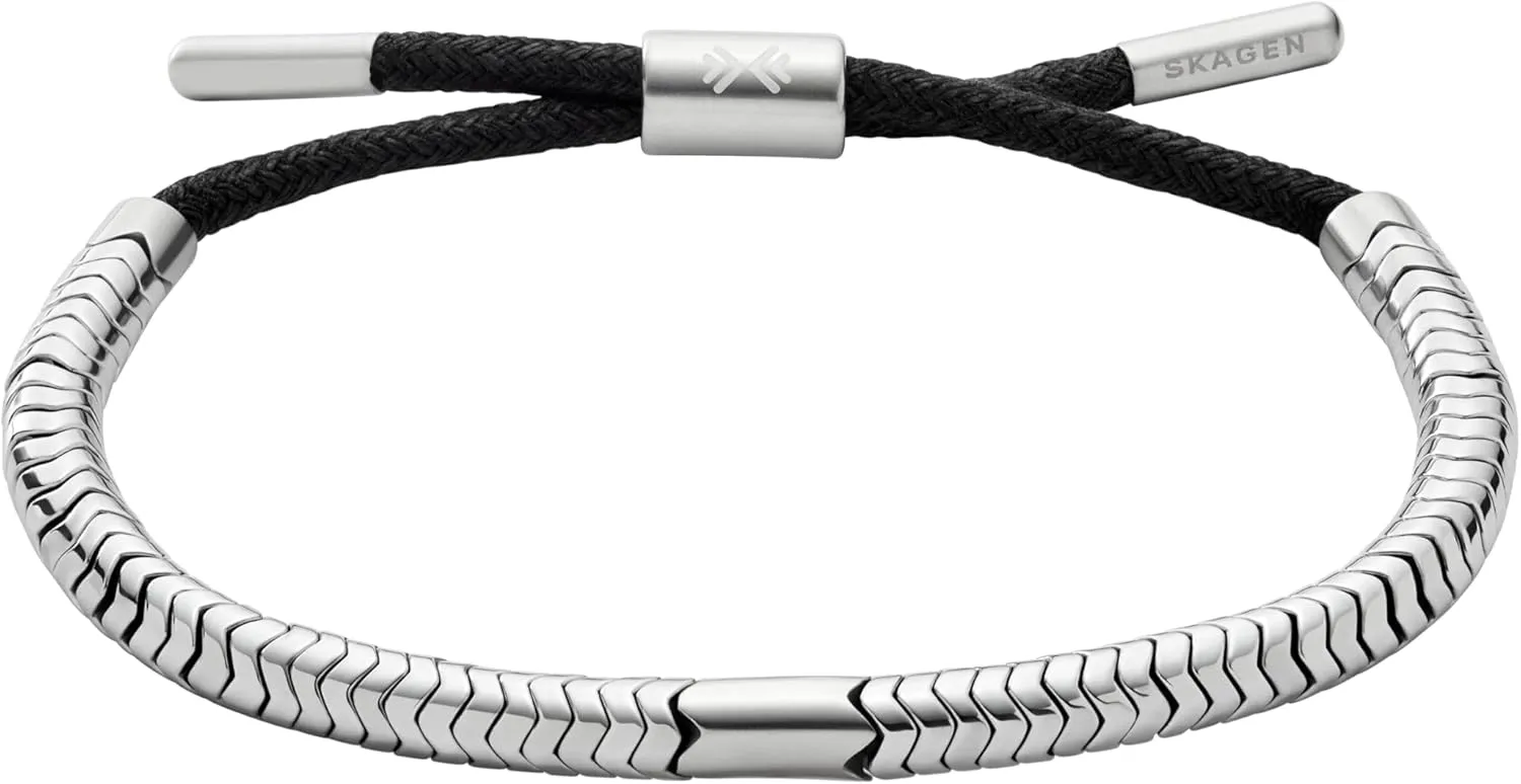 Skagen Men's Fabric, Leather, Beaded or Chain Bracelet