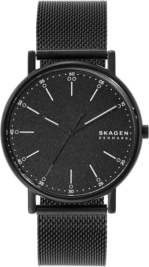 Skagen Signatur Minimalist Men's Watch with Stainless Steel Bracelet, Mesh or Leather Band