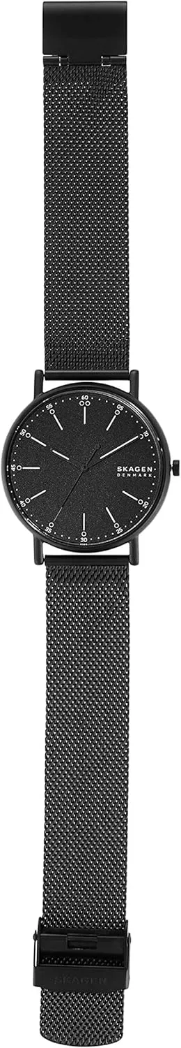 Skagen Signatur Minimalist Men's Watch with Stainless Steel Bracelet, Mesh or Leather Band