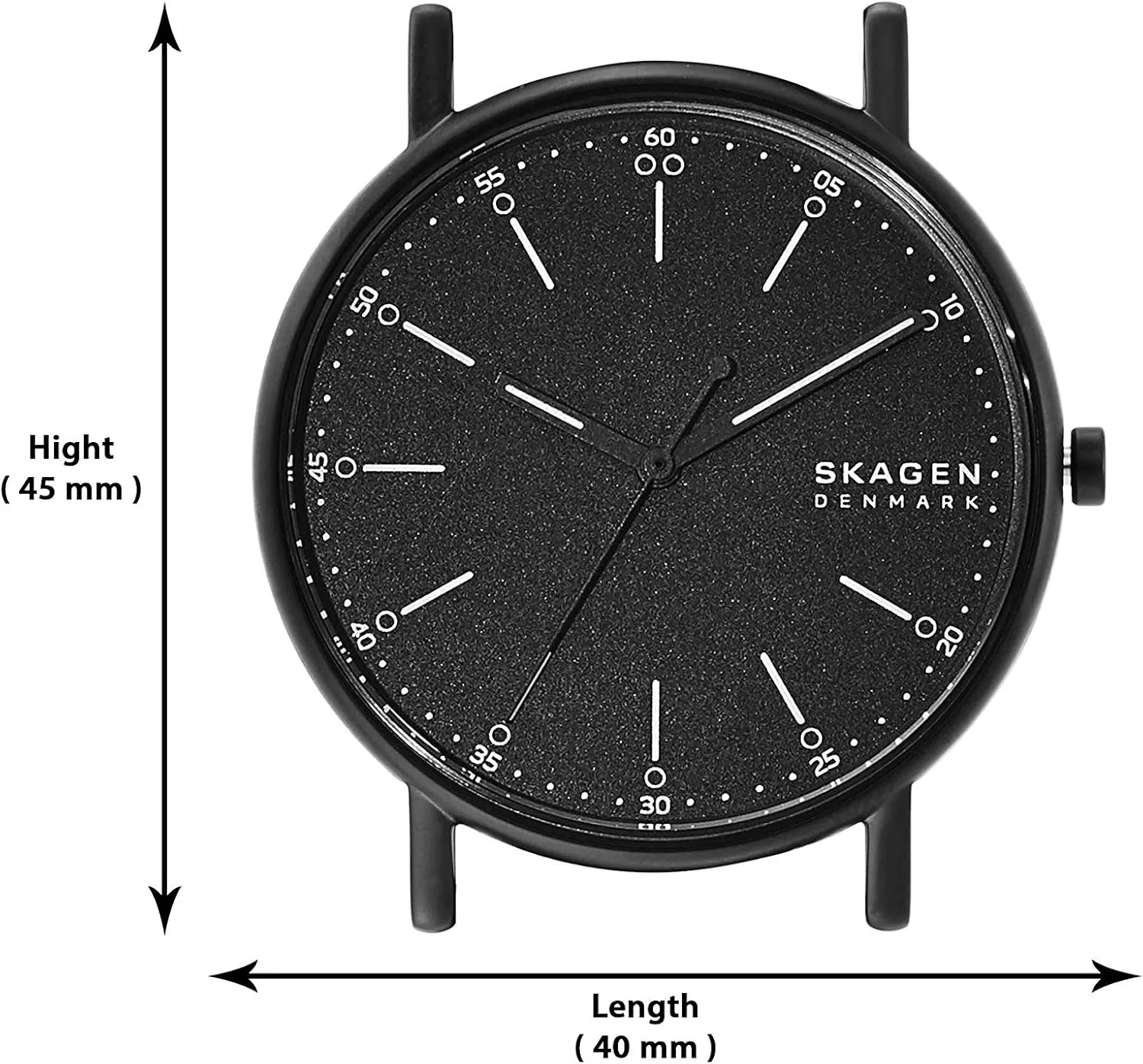 Skagen Signatur Minimalist Men's Watch with Stainless Steel Bracelet, Mesh or Leather Band