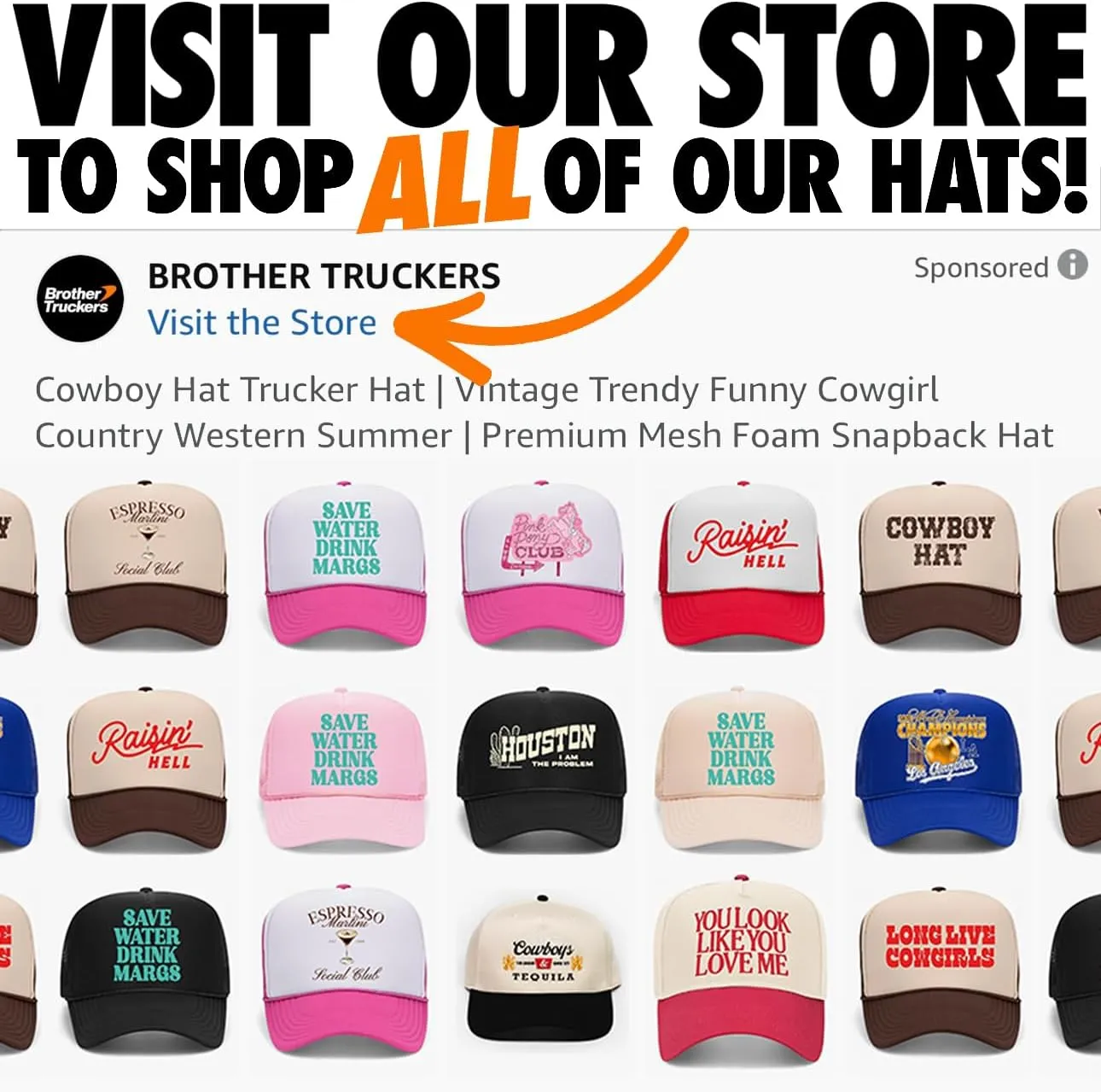 Somebody's Problem Leather Patch Vintage Trucker Hats (2 Pack) | Premium Snapback Baseball Hats for Men & Women