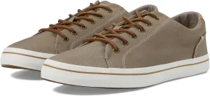Sperry Mens Shoes Men's Striper II Lace to Toe Seasonal Sneaker, Taupe Linen, 11