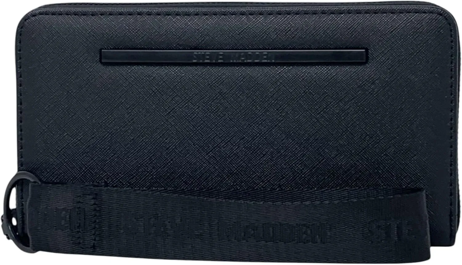 Steve Madden Bzip-Web Zip Around Wristlet