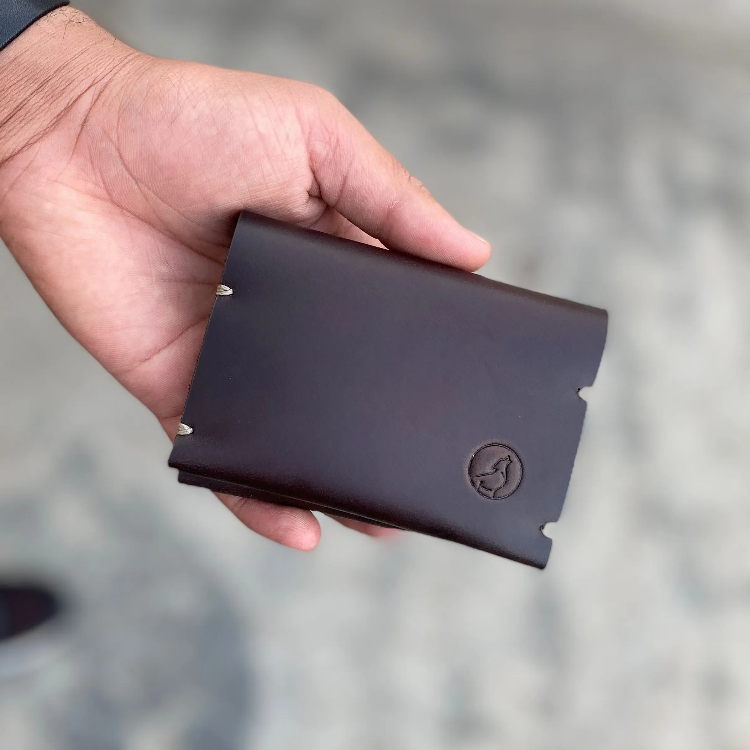 The Zenith: A Semi-Stitched Leather Wallet