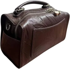 Timeless Elegance: The Luxe Genuine Leather Handbag with Shoulder Strap