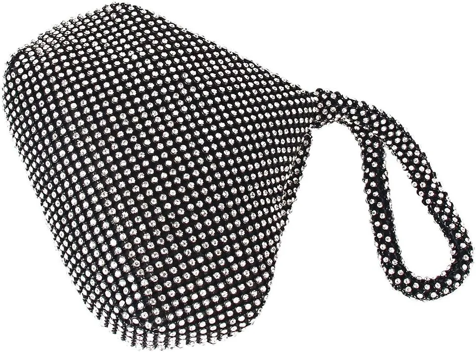 TOPCHANCES Women's Triangle Bling Clutch Purses and Handbags, Rhinestone Evening Bags and Clutches for Women Gilrs