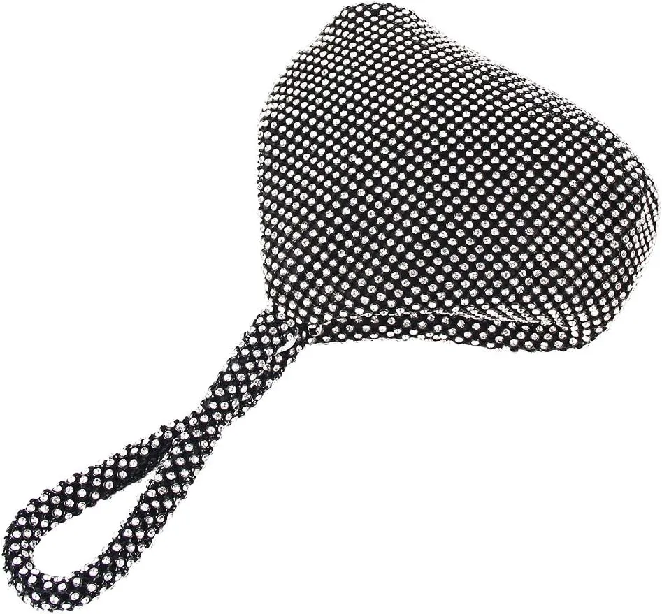 TOPCHANCES Women's Triangle Bling Clutch Purses and Handbags, Rhinestone Evening Bags and Clutches for Women Gilrs