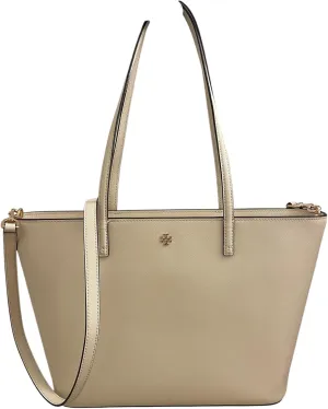 Tory Burch Emerson Top Zip Tote Detachable Crossbody Strap