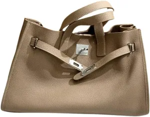 Urban Luxe — Genuine Leather Power Tote