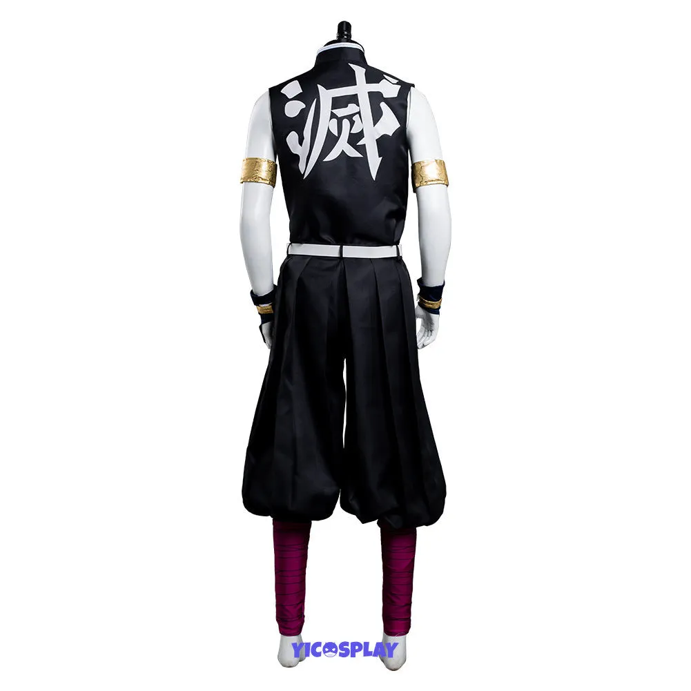 Uzui Tengen Uniform Outfit Adult Anime Halloween Cosplay Costume