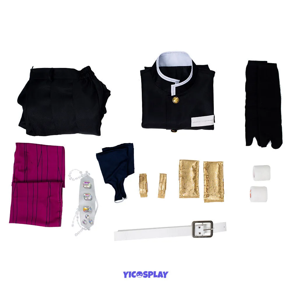 Uzui Tengen Uniform Outfit Adult Anime Halloween Cosplay Costume