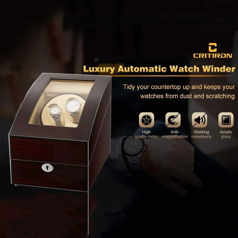 Watch Winder, Automatic Mechanical Watches Storage case - Available Then in 5 Specifications