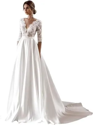 Wedding Dresses for Bride 2025 Lace Mermaid Sleeveless Beach Bohe Wedding Gowns