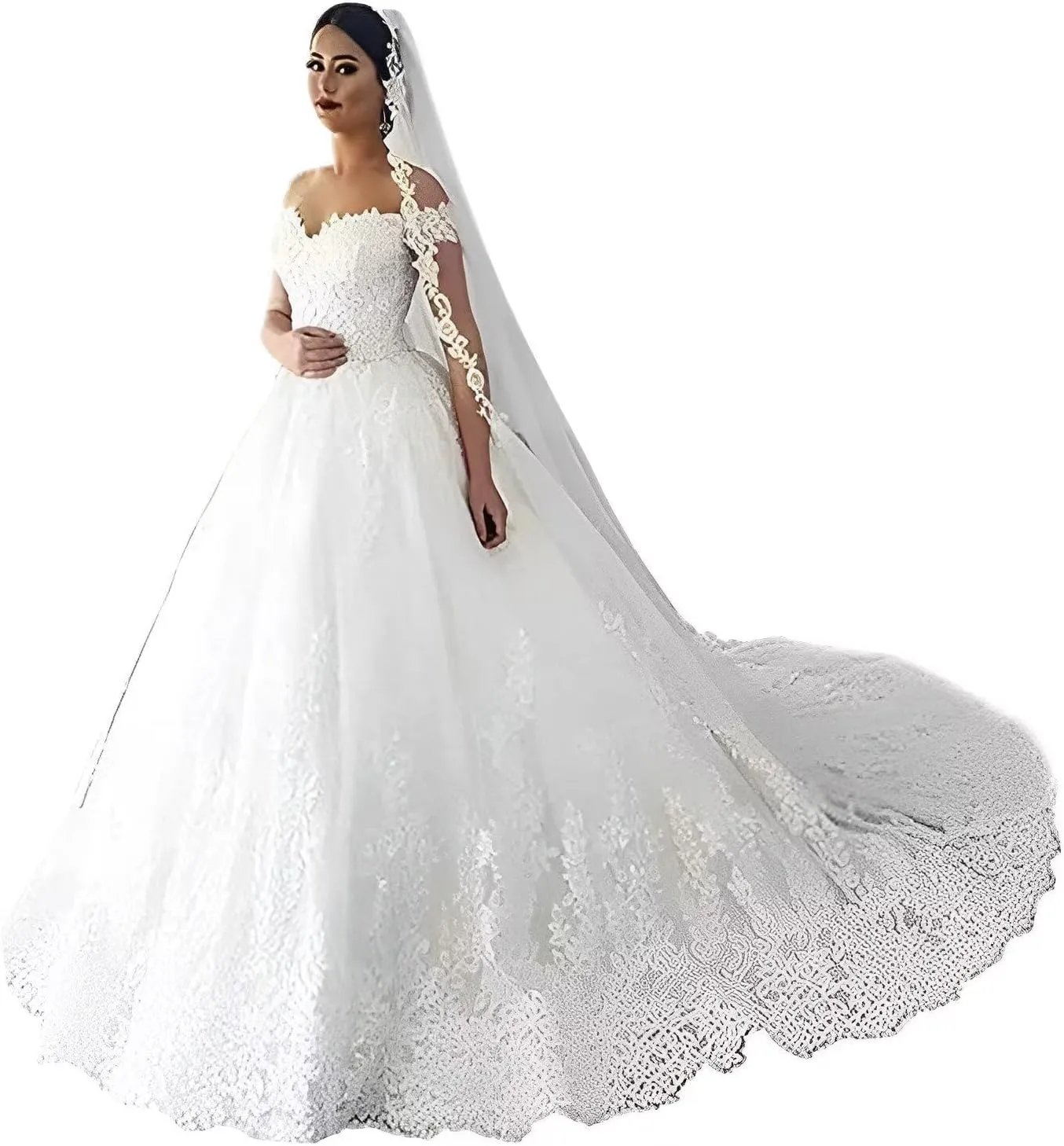 Wedding Dresses for Bride 2025 Lace Mermaid Sleeveless Beach Bohe Wedding Gowns
