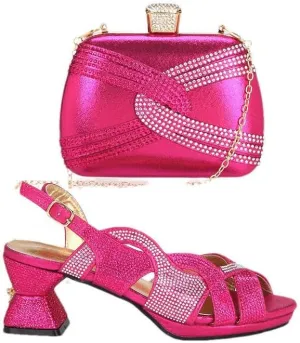 Wedding Pumps Purse Italian Designer Ladies Luxury Party Shoes