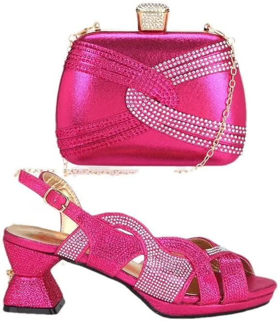 Wedding Pumps Purse Italian Designer Ladies Luxury Party Shoes