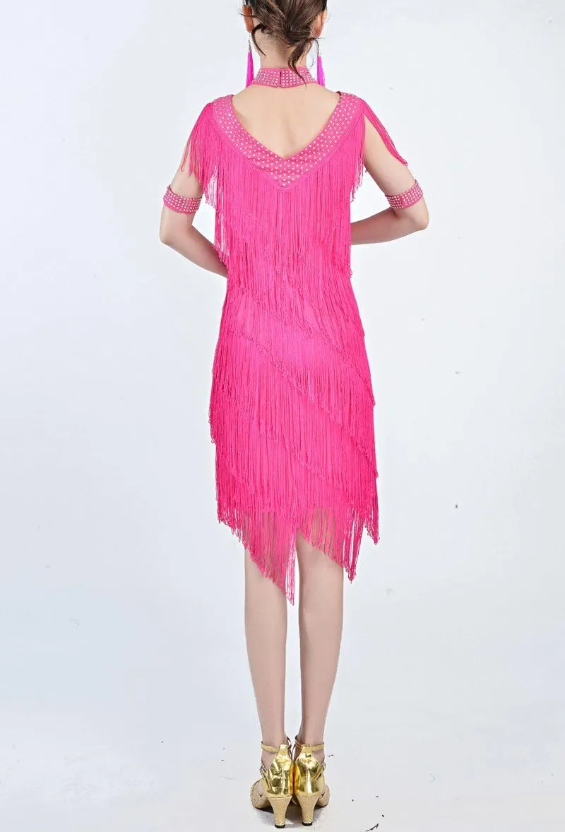 Whitewed 20's Great Gatsby Style Beaded Vintage Halloween Party Clothes Dresses