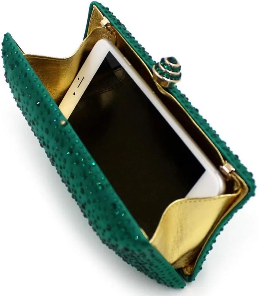 Women Handbags Rhinestone Party Prom Wedding Bride Evening Bags Crystal Party Clutches Bag